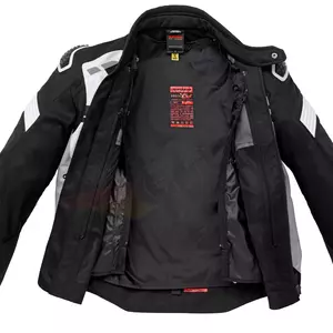 Spidi Warrior Net 2 textilní bunda na motorku černobílá 3XL-4