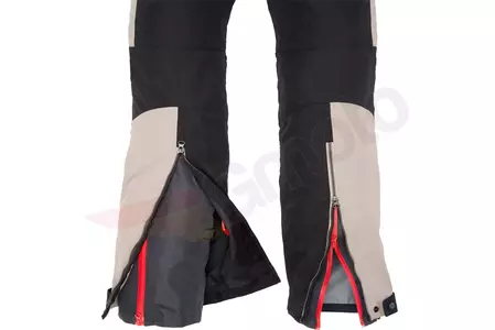 Spidi Netrunner Pants pantaloni de motocicletă din material textil negru și nisip S-4