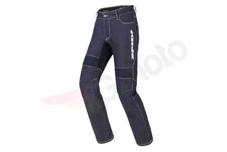 Spodnie jeans Spidi Furious Pro ciemno-niebieskie + logo