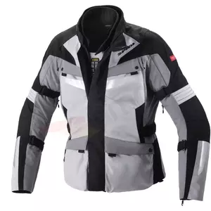 Spidi Alpentrophy giacca da moto in tessuto nero-grigio L-1