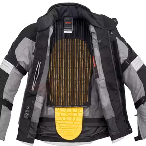 Textilná bunda na motorku Spidi Alpentrophy black-grey 3XL-4