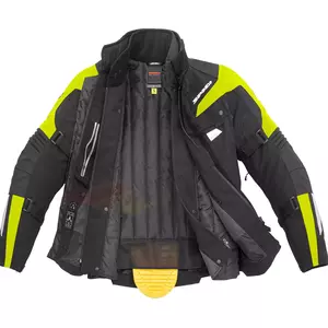 Spidi Alpentrophy giacca da moto in tessuto nero-fluo M-3