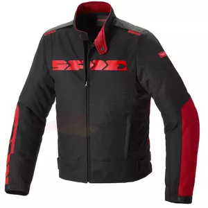 Spidi Solar H2Out tekstilna motoristična jakna črna/rdeča M-1