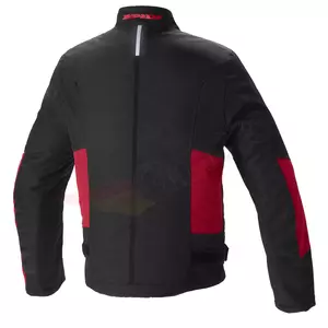 Spidi Solar H2Out tekstilna motoristična jakna črna/rdeča M-2