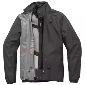 Spidi Netrunner H2Out jachetă de motocicletă din material textil negru-gri S-3