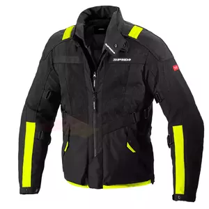 Spidi Netrunner H2Out jachetă de motocicletă din material textil negru-fluo L-1