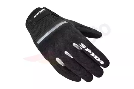Spidi Flash CE Lady γάντια μοτοσικλέτας μαύρο και λευκό M-1