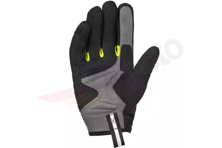 Spidi Flash CE Lady γάντια μοτοσικλέτας μαύρο-λευκό-φλούο XS-3