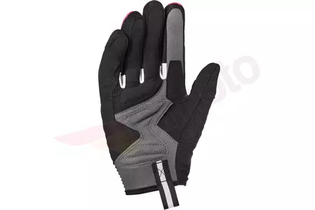 Rękawice motocyklowe damskie Spidi Flash CE Lady czarno-różowe XS-3