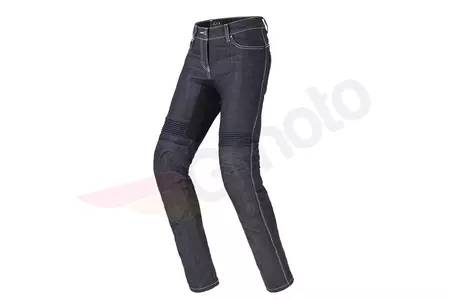 Spodnie motocyklowe jeans damskie Spidi Furious Pro Lady granatowe 34-1