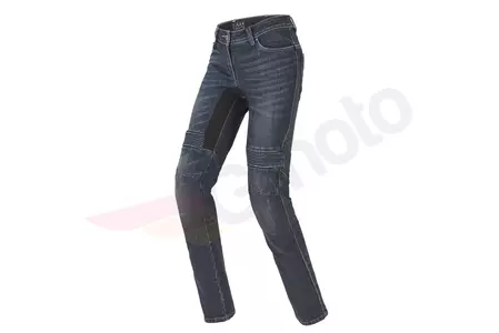 Spodnie motocyklowe jeans damskie Spidi Furious Pro Lady ciemno-niebieskie 26-1