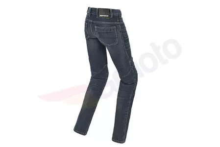 Spodnie motocyklowe jeans damskie Spidi Furious Pro Lady ciemno-niebieskie 34-2