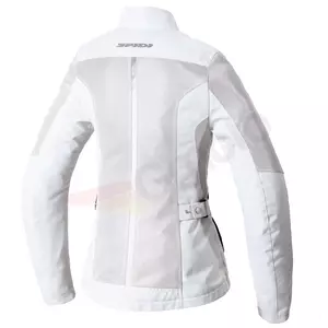 Jachetă de motocicletă din material textil pentru femei Spidi Solar Net Lady Ash White M-2