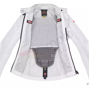Jachetă de motocicletă din material textil pentru femei Spidi Solar Net Lady Ash White M-3