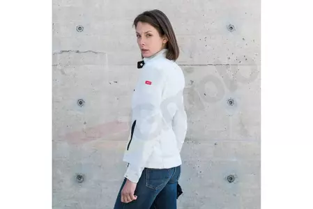 Jachetă de motocicletă din material textil pentru femei Spidi Solar Net Lady Ash White M-5