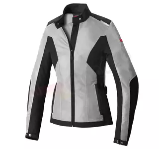 Jachetă de motocicletă din material textil pentru femei Spidi Solar Net Lady ash negru XS-1
