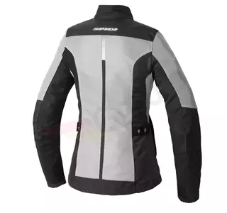 Jachetă de motocicletă din material textil pentru femei Spidi Solar Net Lady ash negru XS-2