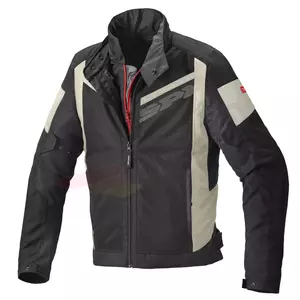 Spidi Breezy H2Out Textil-Motorradjacke schwarz und sand M-1