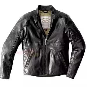 Spidi Garage Perforirana kožna motociklistička jakna crna 46-1