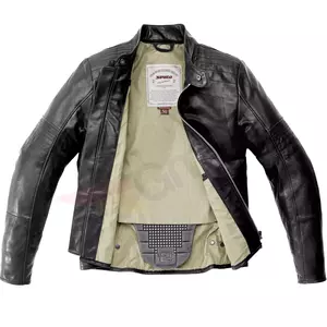 Spidi Garage Perforovaná kožená bunda na motorku černá 46-3