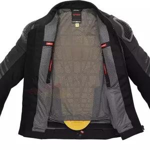 Spidi Bolide jachetă de motocicletă din piele neagră 50-4