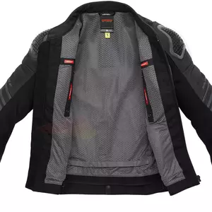 Spidi Bolide jachetă de motocicletă din piele neagră 54-3