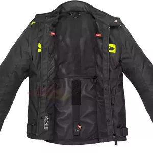 Tekstilna motoristička jakna Spidi Solar Tex, crno-fluo L-4
