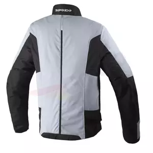 Casaco têxtil para motociclismo Spidi Solar Tex preto e cinza M-2