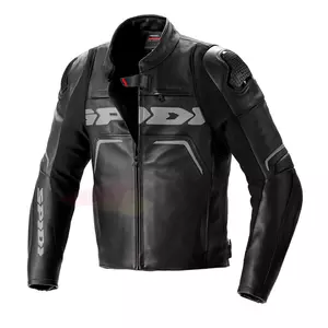 Spidi Evorider 2 chaqueta de moto de cuero negro 50-1