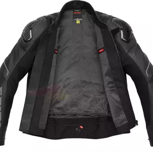 Spidi Evorider 2 chaqueta de moto de cuero negro 52-3