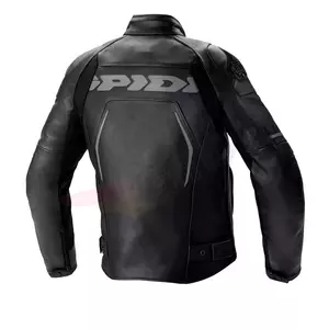 Spidi Evorider 2 chaqueta de moto de cuero negro 52-4