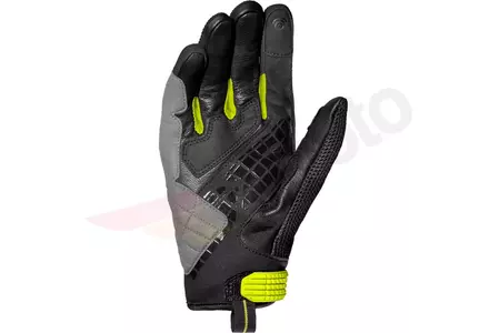 Spidi G-Carbon Lady γάντια μοτοσικλέτας μαύρο-λευκό-φλούο XS-3