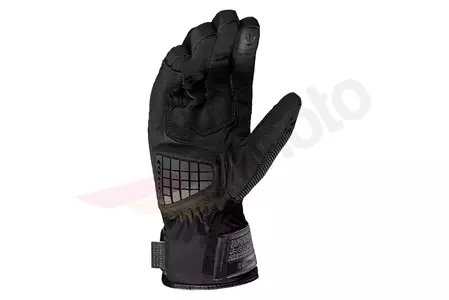 Spidi Rain Warrior rukavice na motorku čierno-zelené 3XL-3