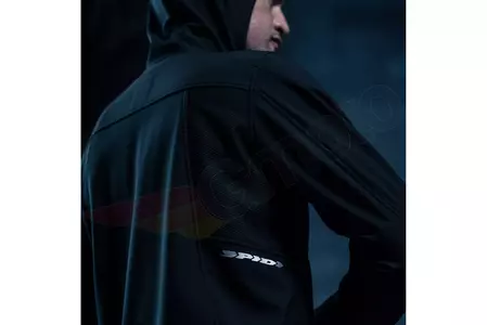 Spidi Hoodie Armour Evo jachetă de motocicletă din material textil negru M-7