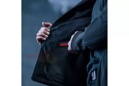 Spidi Mikina Armour Evo textilní bunda na motorku černá XL-8