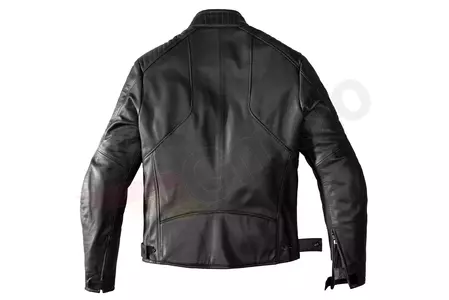 Spidi Clubber motorcykeljakke i læder sort 46-2
