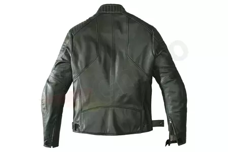 Spidi Clubber zelená kožená bunda na motorku 46-2