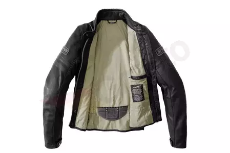 Kožna motociklistička jakna Spidi Vintage Lady, crna 38-3