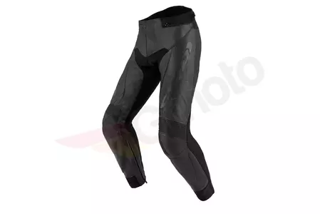 Pantalon de moto en cuir Spidi Teker 2 noir 62-1