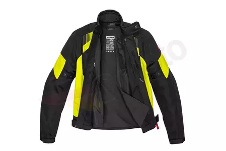 Spidi Flash Evo Net WindOut jachetă de motocicletă din material textil negru-fluo S-3