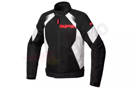 Spidi Flash Evo Net WindOut tekstilna motoristična jakna črno-bela 2XL - T2780112XL