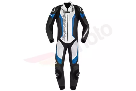 "Spidi Laser Pro" perforuotas baltos-juodos-mėlynos spalvos vientisas odinis motociklininko kostiumas 50 - Y15402250