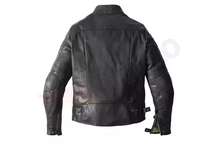 Spidi Vintage kožna motociklistička jakna crna 50-ih-2