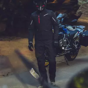 Spidi Mission-T textilní bunda na motorku černá S-6