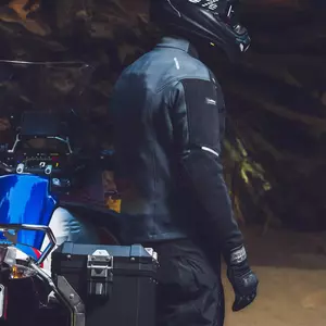Spidi Mission-T tekstila motocikla jaka melna S-8