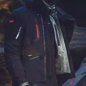 Spidi Mission-T Shield giacca da moto in tessuto nero M-4