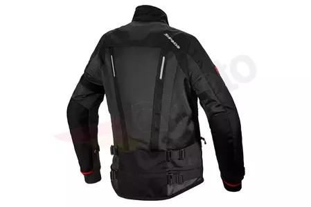 Spidi Tech Armour textilná bunda na motorku čierna S-2