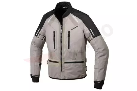 Spidi Tech Armour pepelnato-črna tekstilna motoristična jakna M-1