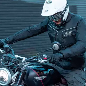 Spidi Originals Enduro Textil-Motorradjacke schwarz M-4