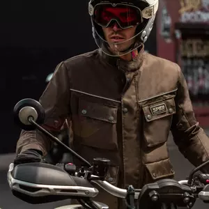 Spidi Originals Enduro brun motorcykeljakke i tekstil M-5